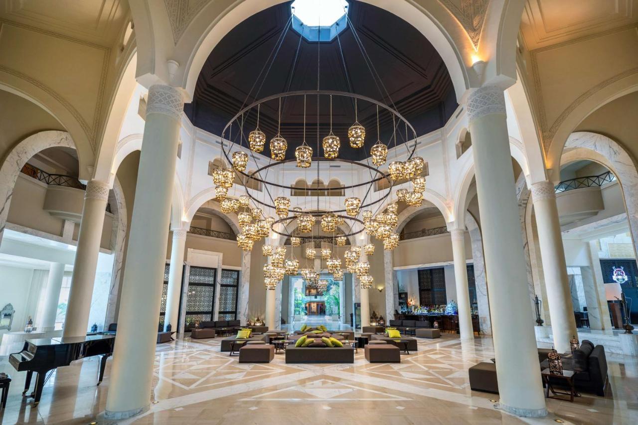 Radisson Blu Palace Resort & Thalasso, Djerba Mezraia Kültér fotó The lobby of the hotel