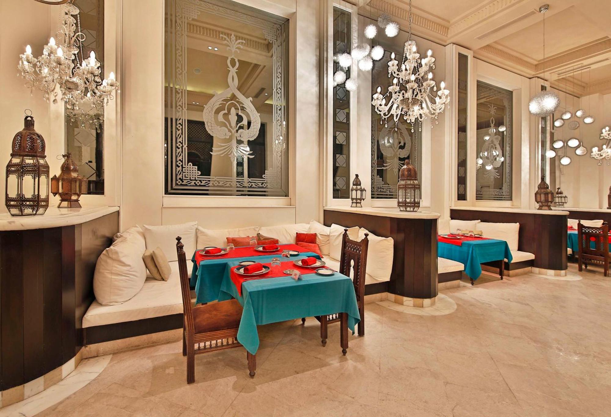 Radisson Blu Palace Resort & Thalasso, Djerba Mezraia Kültér fotó The restaurant